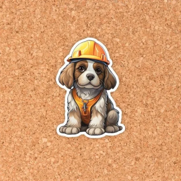 Sticker Connect | Builder Dog Sticker