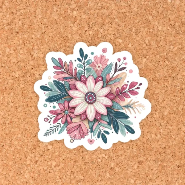 Sticker Connect | Boho Flower Sticker