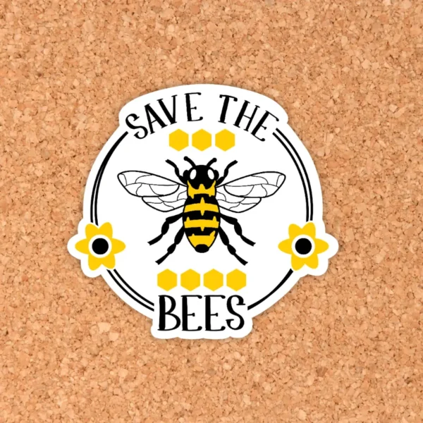 Sticker Connect | Save the Bees Sticker